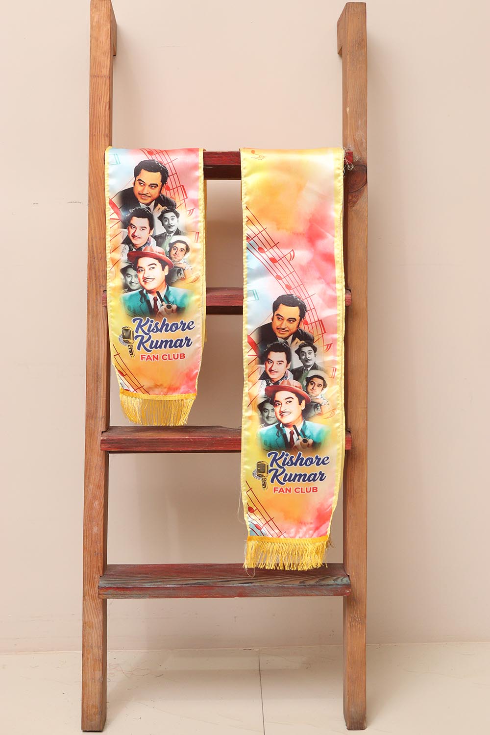 Kishor Kumar Fan Club Customised Stole | Design Your Own Luxury Stole by Luxurionworld - Luxurion World